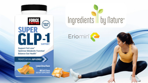 Force Factor(R) Launches Super GLP-1(TM) Support Formulas at Food, Drug, and Mass retailers nationwide Featuring Eriomin(R) from Ingredients by Nature