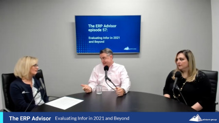 Shawn Windle and Carly Shube review Infor CloudSuite ERP products