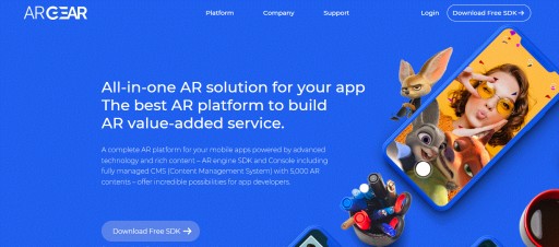 Seerslab Unveils Free Version of 'ARGEAR' Platform for Generating 5G Mobile AR Features and Content at AWE USA 2019