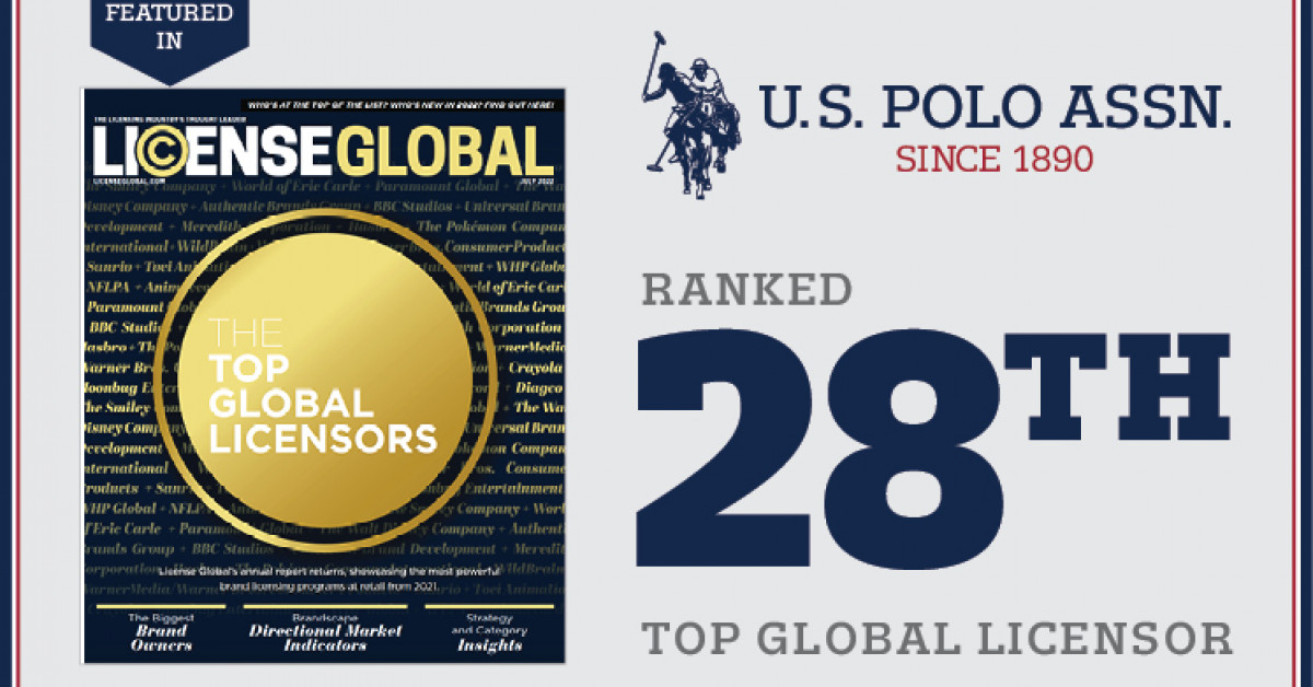 U.S. Polo Assn. Remains One of the Largest Sports Licensors and Climbs