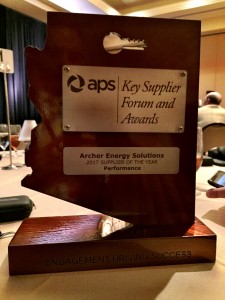 APS Supplier of the Year Award