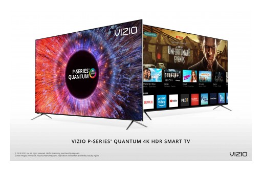 VIZIO Brings Its Best Picture Ever to Canada With 2018 P-Series Quantum 4K HDR Smart TV