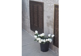 Wall of the Fallen nameplates