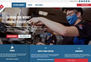 Domino's Jobs Website