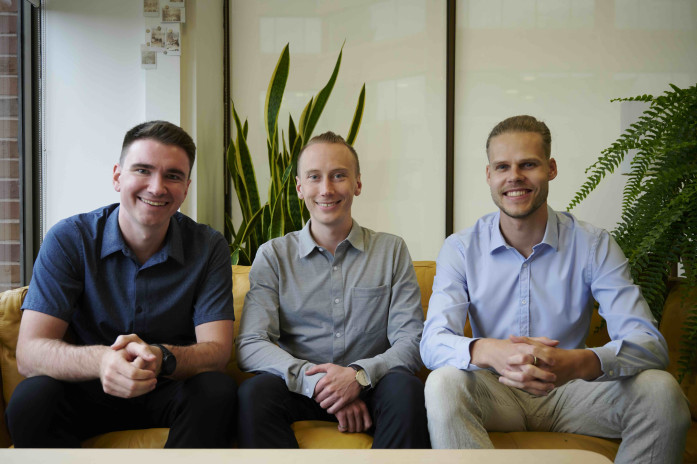 Spare Founders Josh Andrews, Kristoffer Vik Hansen & Alexey Indeev