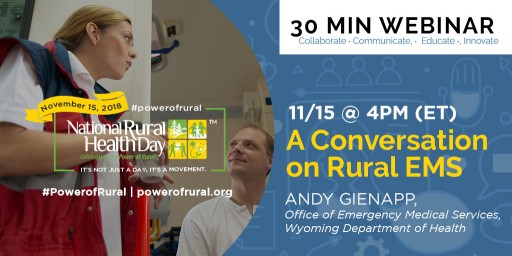 Guide to Events and Activities Happening on Nov. 15 - National Rural Health Day
