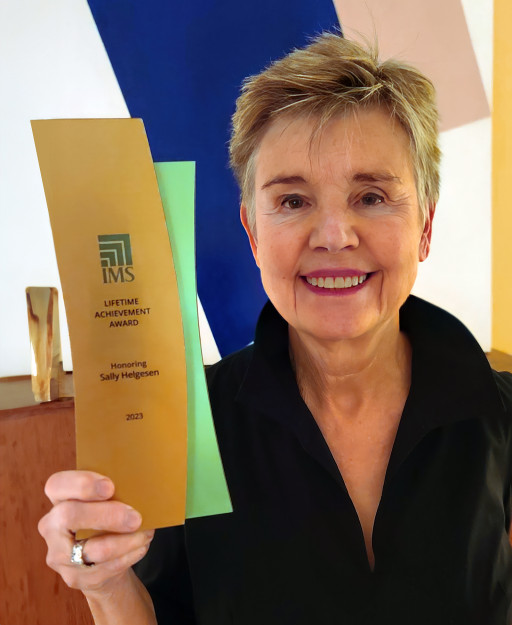 Sally Helgesen Receives 2023 Lifetime Achievement Award From the Institute for Management Studies