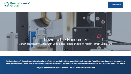 Precisioneers™ Group Launches to Bring Precision Engineered Products to the North American Market