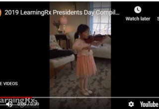 Presidents while playing the violin