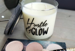 Hustle & Glow soy candle