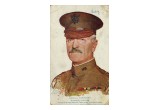 General John J. Pershing's portrait on a World War I postcard
