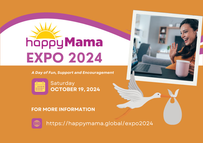 Happy Mama Expo 2024 Banner