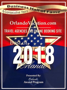 Orlandovacation.com Travel Award