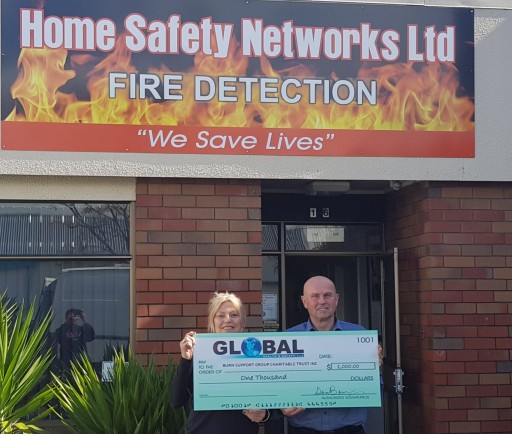 Omnishield Dealers Make Donations to New Zealand Burn Support Group
