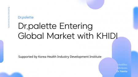 Dr.palette entering global market with KHIDI