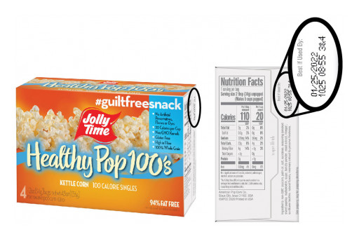 JOLLY TIME® Pop Corn Issues Allergy Alert on Undeclared Milk in Healthy Pop® Kettle Corn 100's (4 Count)
