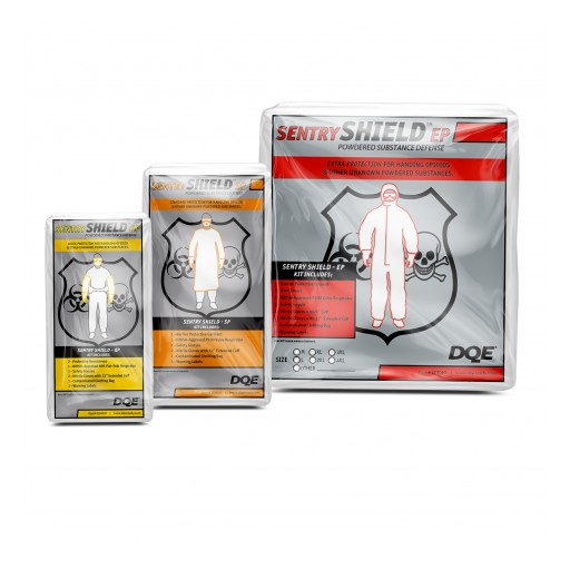 DQE Sentry Shield™ Powdered Substance Protection Kits Delivers Hazardous Opioid Exposure Protection