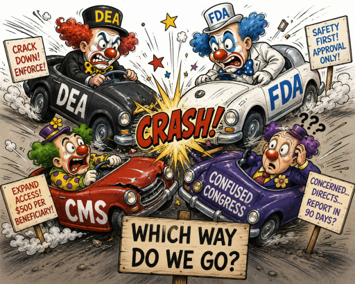 Congress Orders DEA Crackdown on Intoxicating Cannabinoids While CMS Continues Expanding Medicare CBD Access