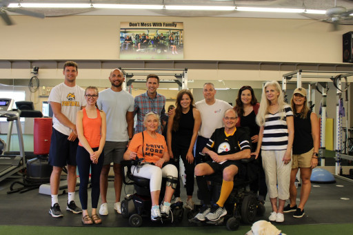 Omaha Medical Staffing Company Donates $18,000 to Gym for Those With MS