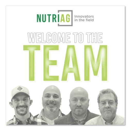 NutriAg Expands Team With Four New Members to Drive Growth in the USA