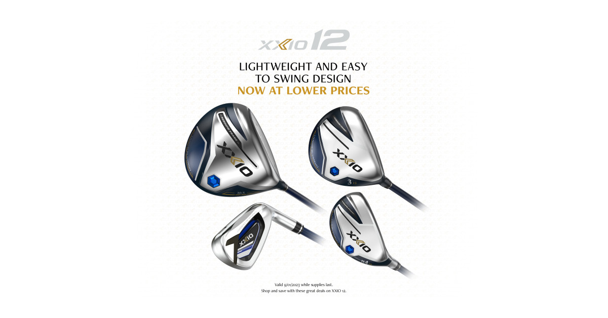XXIO Announces Lower Price on Ultralightweight XXIO 12 Woods and Irons