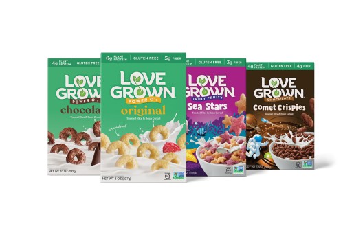 Love Grown Unveils Fresh, New Look for Its Cereal and Granola