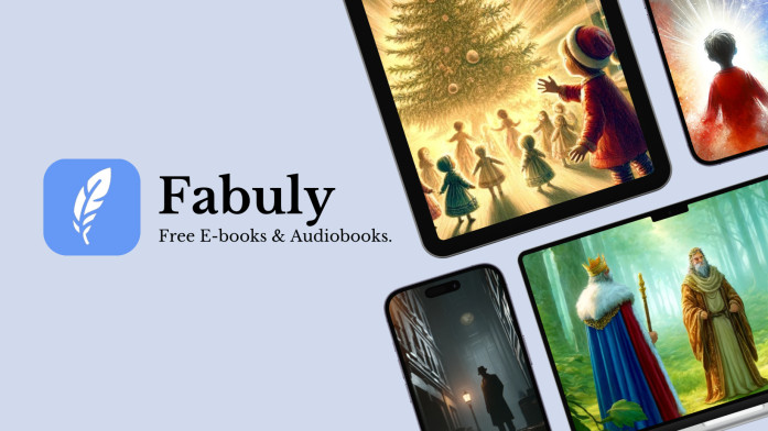 Fabuly unlocks access to thousands of ebooks and audiobooks, with the text and the audio in sync.