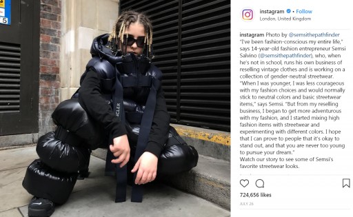 Instagram Sensation Semsi Salvino to Collaborate With Influence.com as a Brand Ambassador