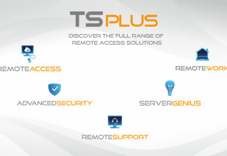 TSplus software for Remote Access, Cybersecurity and Network Administration