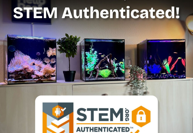 HelloReef Kits Earn STEM Authentication