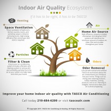 Indoor Air Quality Summary Infographic