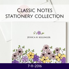 Classic Notes Stationery Collection