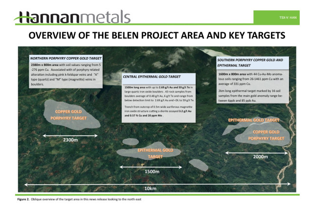 Hannan Metals Ltd., Thursday, May 12, 2022, Press release picture