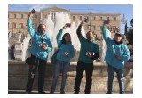 Volunteers from the Church of Scientology Athens held a drug-prevention rally January 15, 2017, in Syntagma Square, where they handed out thousands of copies of the Truth About Drugs booklets.