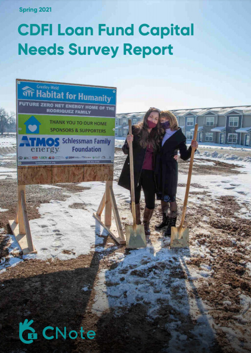 NEW REPORT: CDFIs HAVE URGENT, ONGOING CAPITAL NEEDS