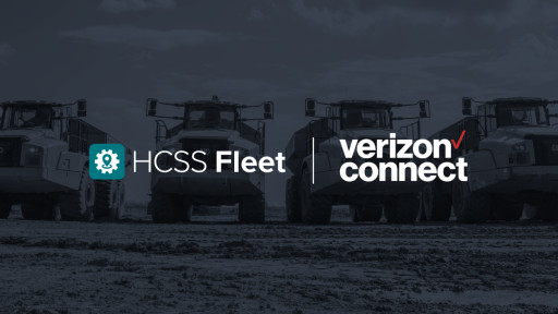 HCSS Partners with Verizon Connect to Deliver the Next Level of Fleet Intelligence