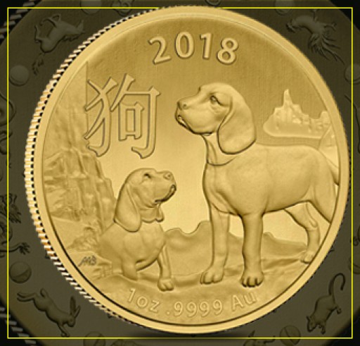 The Royal Australian Mint Celebrates the 2018 Year of the Dog. Now at Bullion Exchanges.