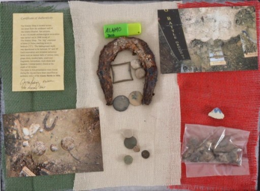 Relics From Historical Alamo Dig to Be Auctioned Saturday