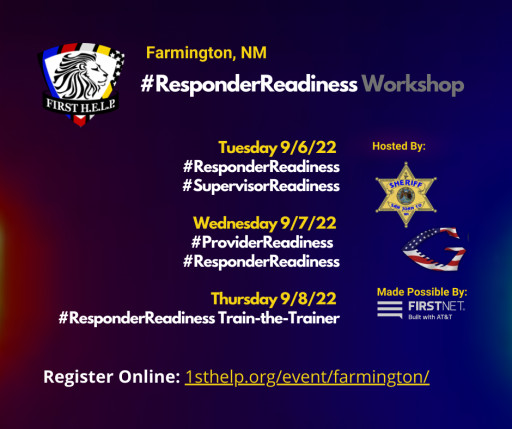 FirstNet, Built With AT&T, Teams With First H.E.L.P. to Support First Responders in New Mexico and Colorado With #ResponderReadiness Training