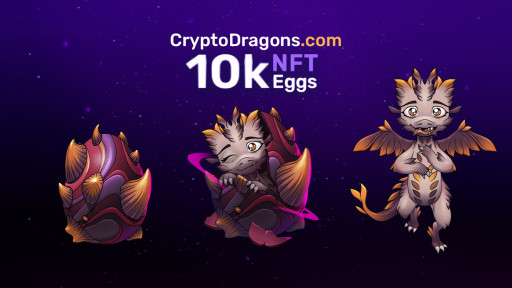 CryptoDragons: Legendary Dragon Egg Sold for 50 ETH - Another World Record on NFT Primary Sales