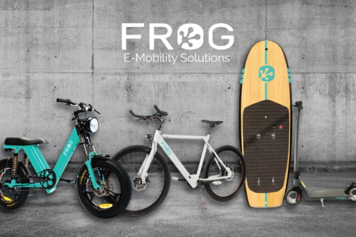 Frog Encourages Riders to Get Outside, Expands New E-Mobility Consumer Products to Include Scooter, E-Bike and Water E-Mobility