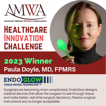 Paula Doyle AMWA 2023 Healthcare Innovation Challenge Winner