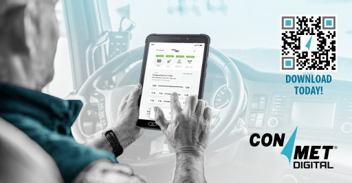 ConMet Digital Driver App for Telematics Solution Now Available for Download
