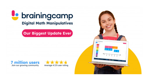 Brainingcamp Releases 'Biggest Update Ever' to Its Math Education Products