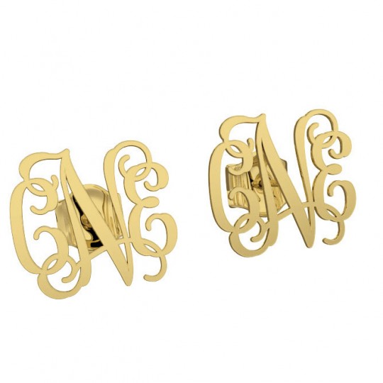 Earrings In Gold Plating