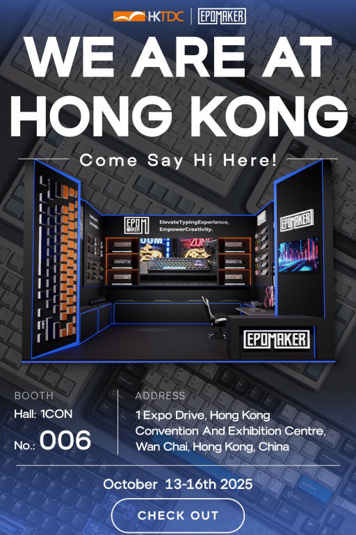 Epomaker at Hong Kong Electronics Fair (Autumn Edition)