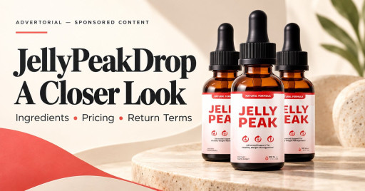 JellyPeakDrop Reviews 2026: Prefer Drops to Capsules? Inside Jelly Peak Drop's Formula, Daily Routine, and Pricing