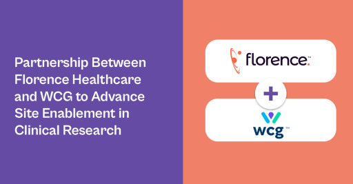 Partnership Between Florence Healthcare and WCG to Advance Site Enablement in Clinical Research