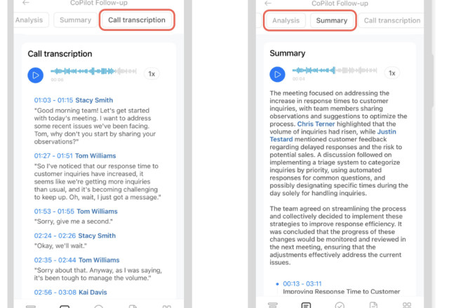 Bitrix24 Copilot Follow-up Mobile