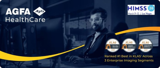 AGFA HealthCare Brings KLAS-Awarded Enterprise Imaging That Reduces Complexity to HIMSS 2026